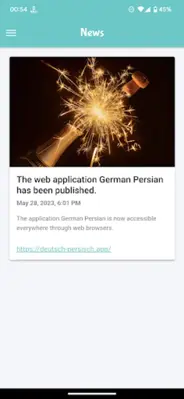 Deutsch Persisch android App screenshot 1