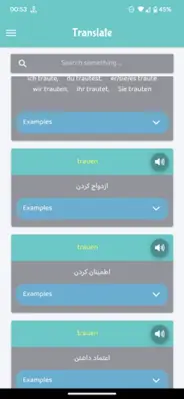 Deutsch Persisch android App screenshot 4